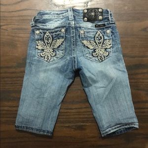 Size 10 Miss Me Burmeuda Shorts